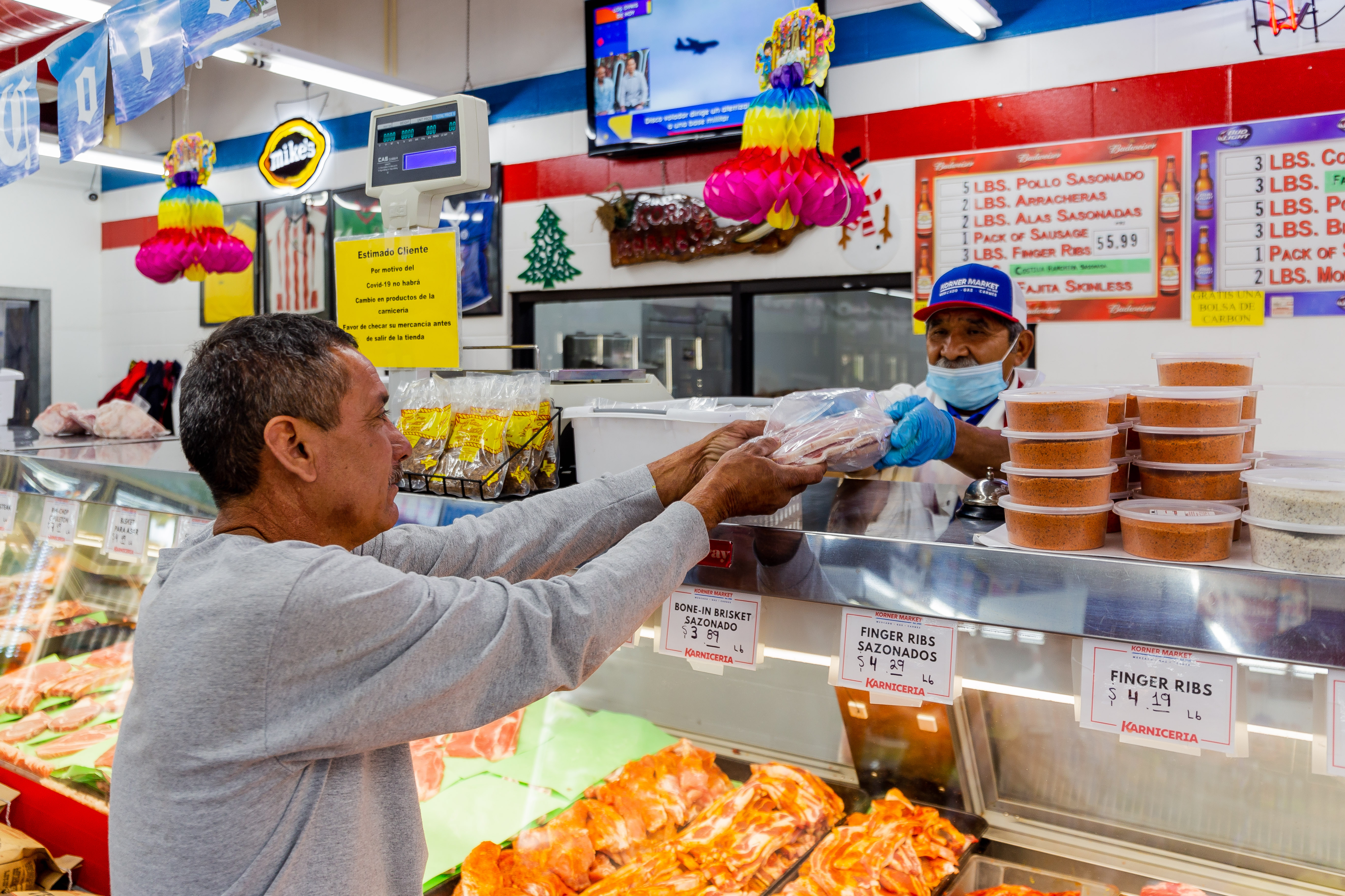 Grocery essentials at Korner Market